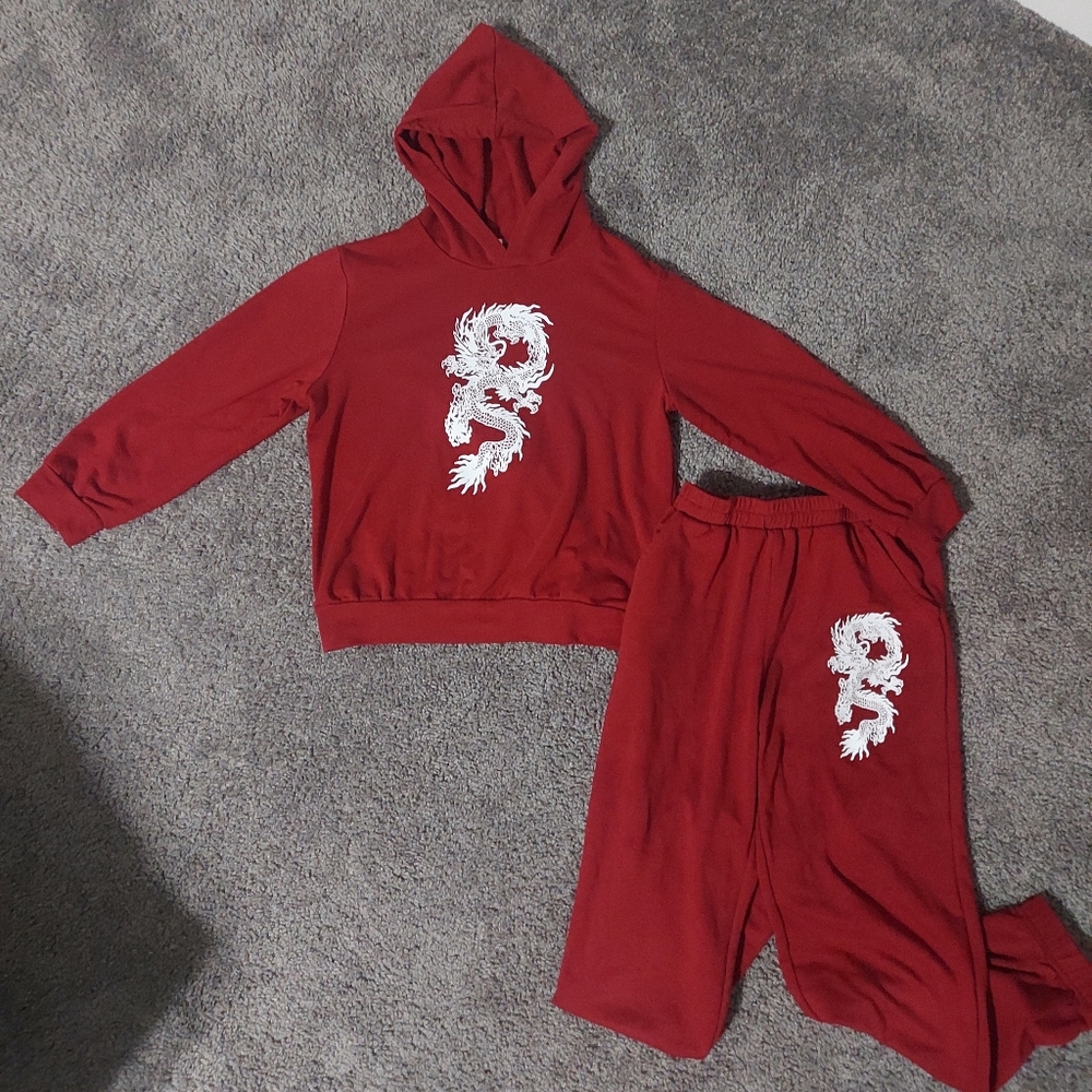 Shein kids jogger set